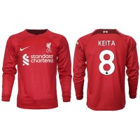 Liverpool Naby Keita #8 Fußballbekleidung Heimtrikot 2022-23 Langarm